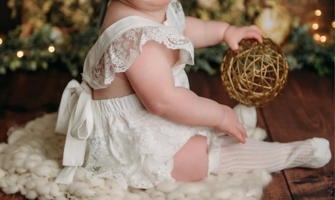 Cute Vintage Style White Lace Romper, Summer Romper, 1st Birthday Outfit for Girls, 1st Birthday,... | Etsy (US)