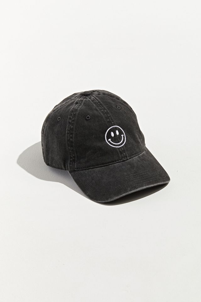Smile Embroidered Washed Baseball Hat | Urban Outfitters (US and RoW)