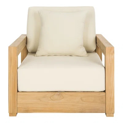 Melrose Teak Outdoor Lounge Chair | AllModern