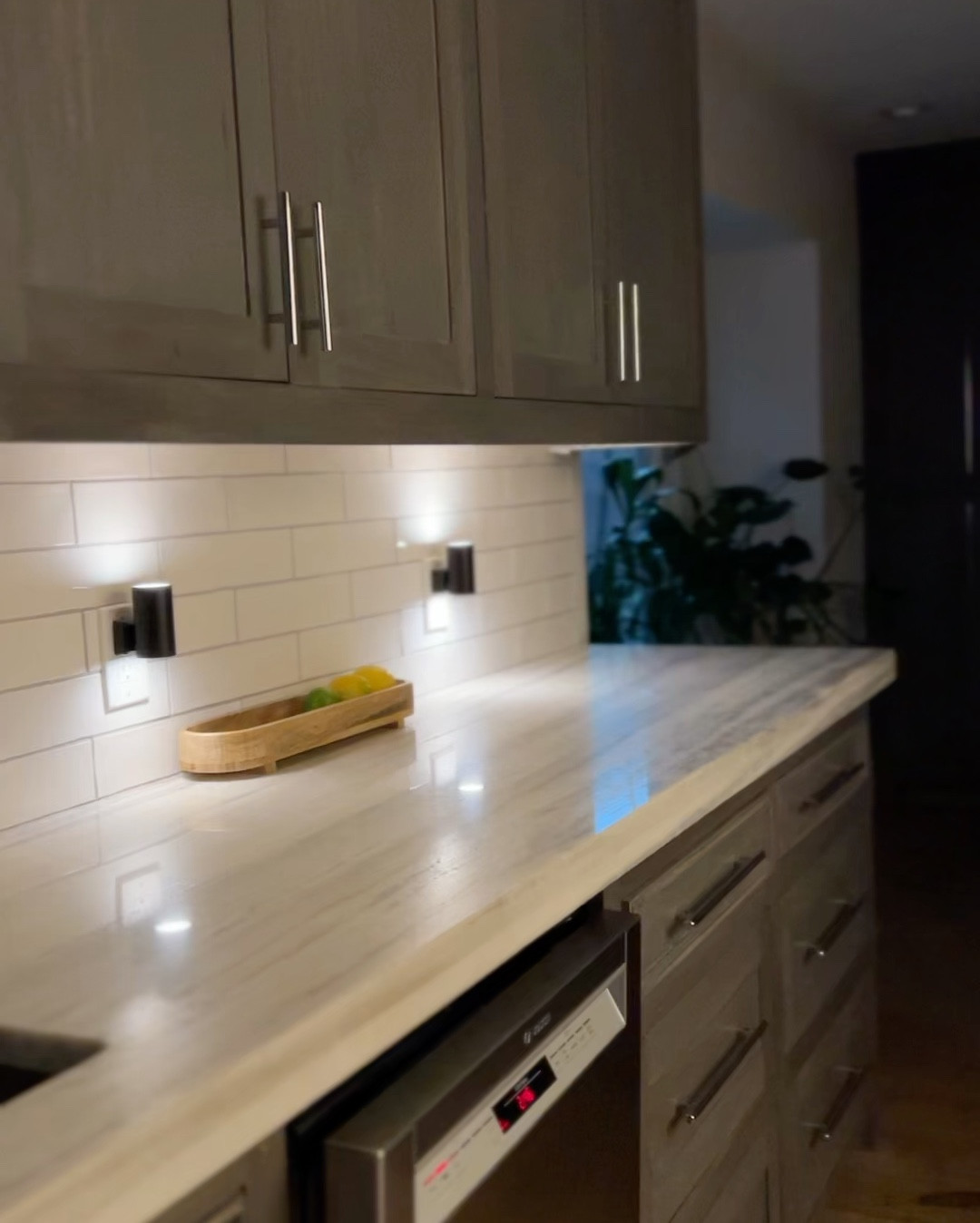 Mood lighting plus safety. Chicest DIMMABLE nightlights ever. I’ve had these for about 6 months and they’re like new.  Beautiful in the kitchen and hallways! 

#LTKOver40 #LTKHome #LTKFindsUnder50
