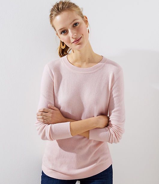 LOFT Shirttail Sweater | LOFT