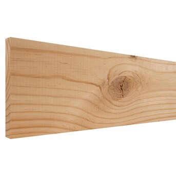 RELIABILT 1-in x 6-in x 8-ft Unfinished Pine Board | Lowe's