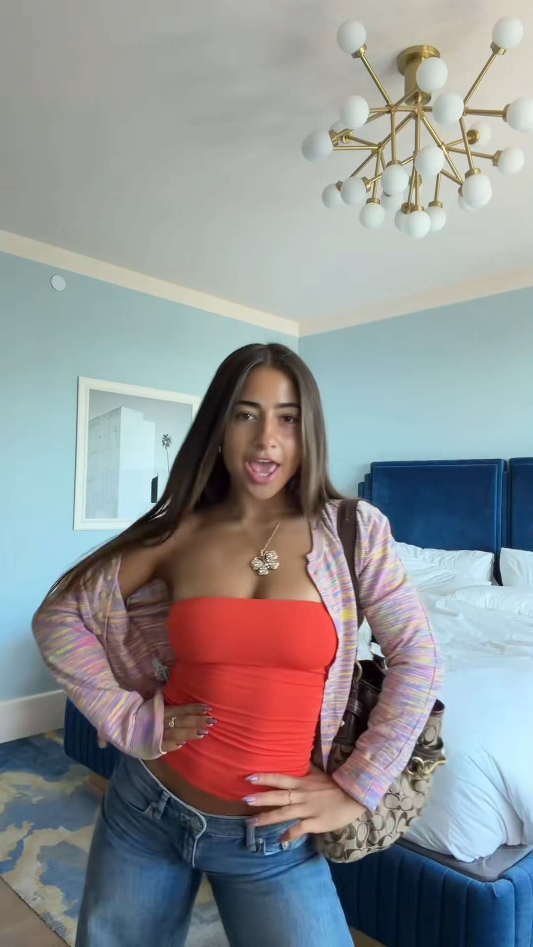 a lil ootd 🧡🌸 my aritzia top is out of stock, but linking incase it comes back & similar!!! 

 #LTKgrwm #LTKootd