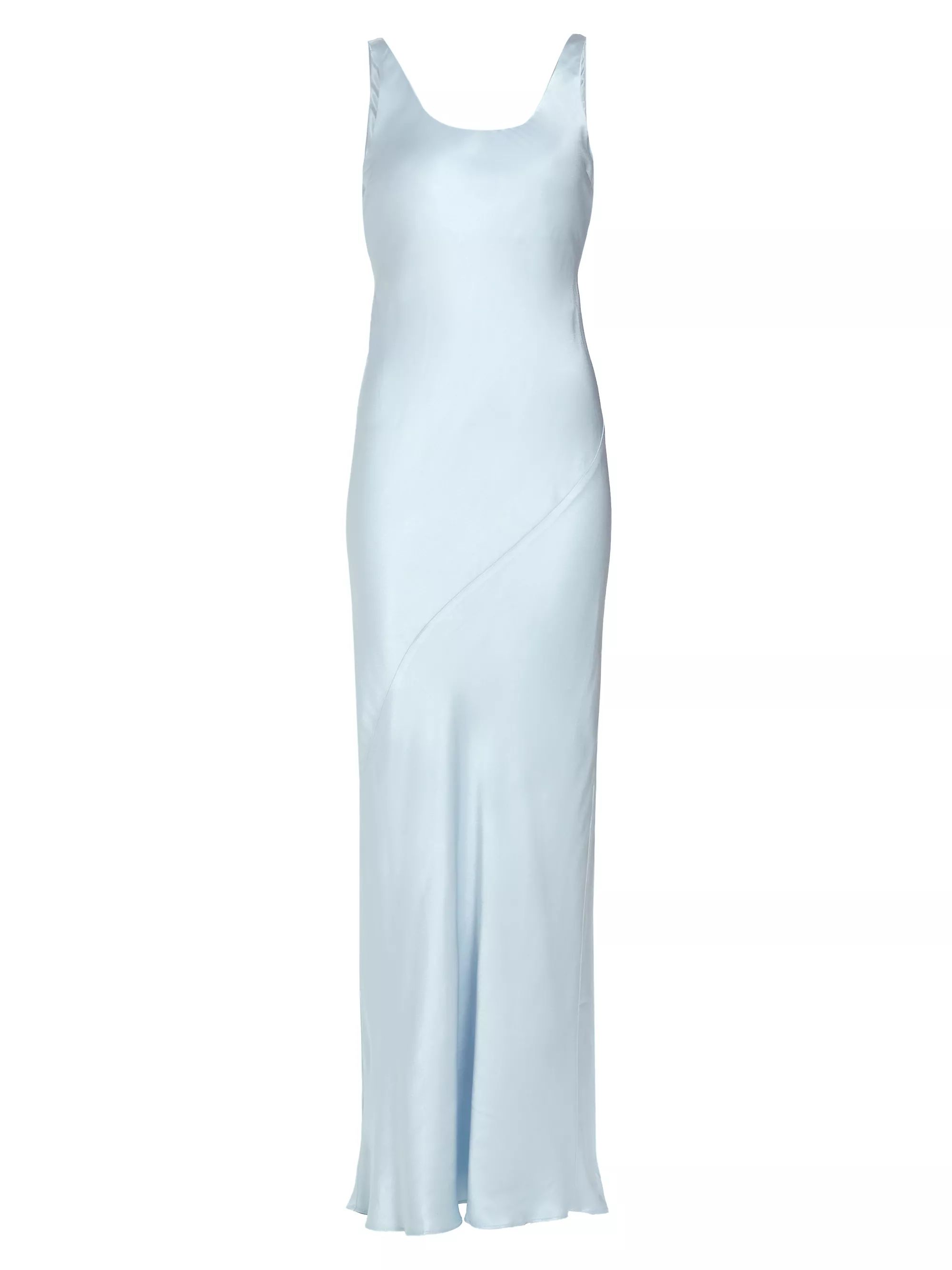 Adelyn Satin Bias-Cut Dress | Saks Fifth Avenue