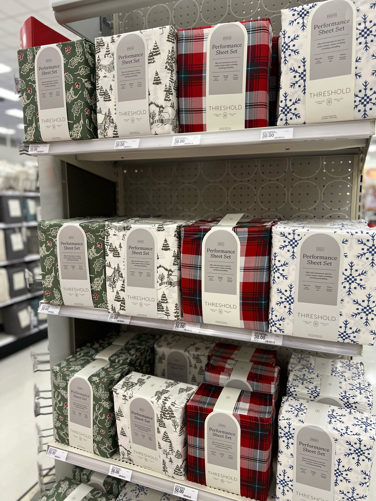 Ultra Soft Holiday Flannel Sheet Set - Threshold- comes in all bed sizes 
I linked some non flannel sheets too 

#LTKHome #LTKSeasonal #LTKHoliday