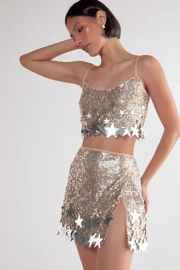 NASTY GAL Embellished Star Trim Bralet | Nordstrom | Nordstrom