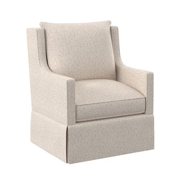 Callum Slipcovered Swivel Armchair | Wayfair North America
