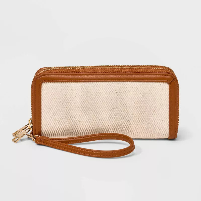 Women's Double Zip Wallet - A New Day™ | Target