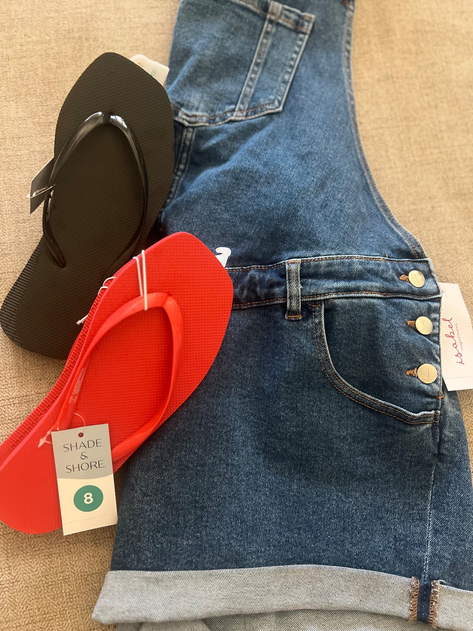 My belly is growing & my wardrobe is shrinking!!!!!😳 
Obsessed with these maternity shorts overalls I picked up from Target & don’t even get me started on these SQUARE TOE FLIP FLOPS!!!😍
I got everything for 25% off so run!!!

Overalls are TTS pre pregnancy size!
So many fun colors/prints available online in the flip flops!

#LTKShoeCrush #LTKSaleAlert #LTKBump
