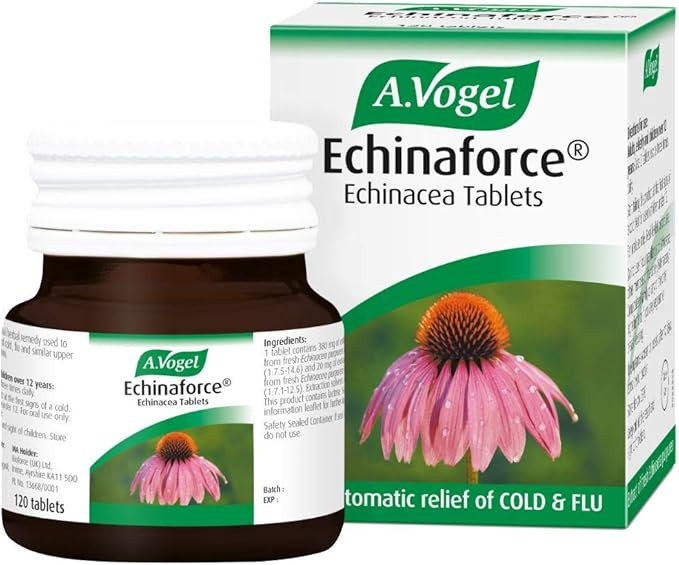 A.Vogel Echinaforce Echinacea Tablets | Relieves Cold & Flu Symptoms by Strengthening the Immune ... | Amazon (UK)