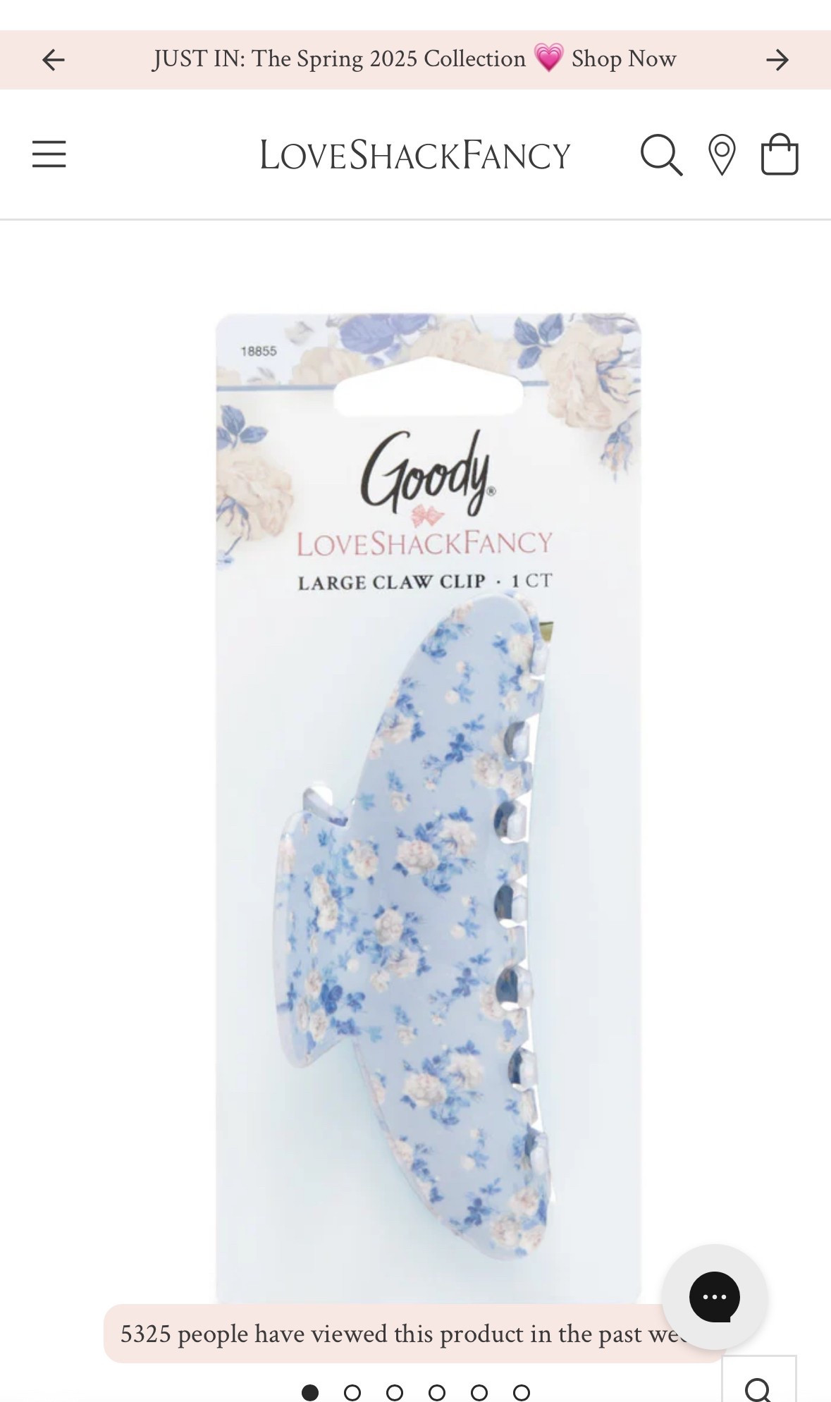 What’s left of the #loveshackfancy collab! 🩵