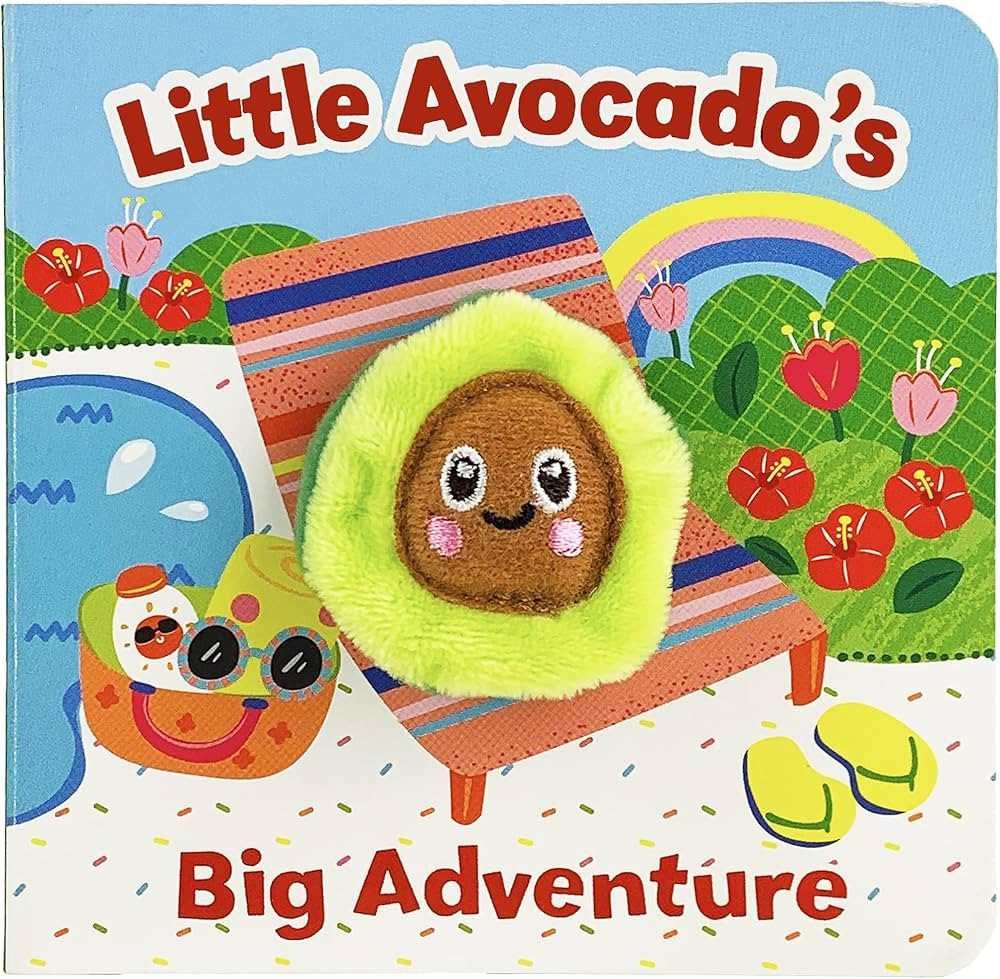Little Avocado's Big Adventure Finger Puppet Board Book, Ages 1-4 | Amazon (US)