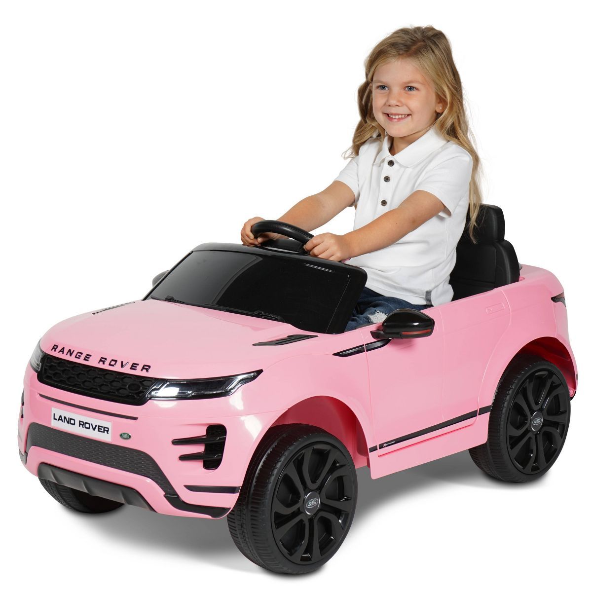 Hyper 12V Range Rover Evoque Powered Ride-On Car - Pink | Target