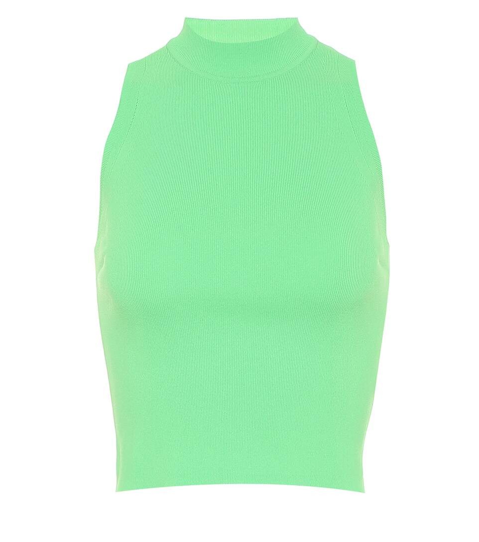 Ribbed-knit nylon tank top | Mytheresa (INTL)