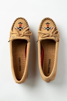 Minnetonka Thunderbird Animikii Moccasins | Anthropologie (US)