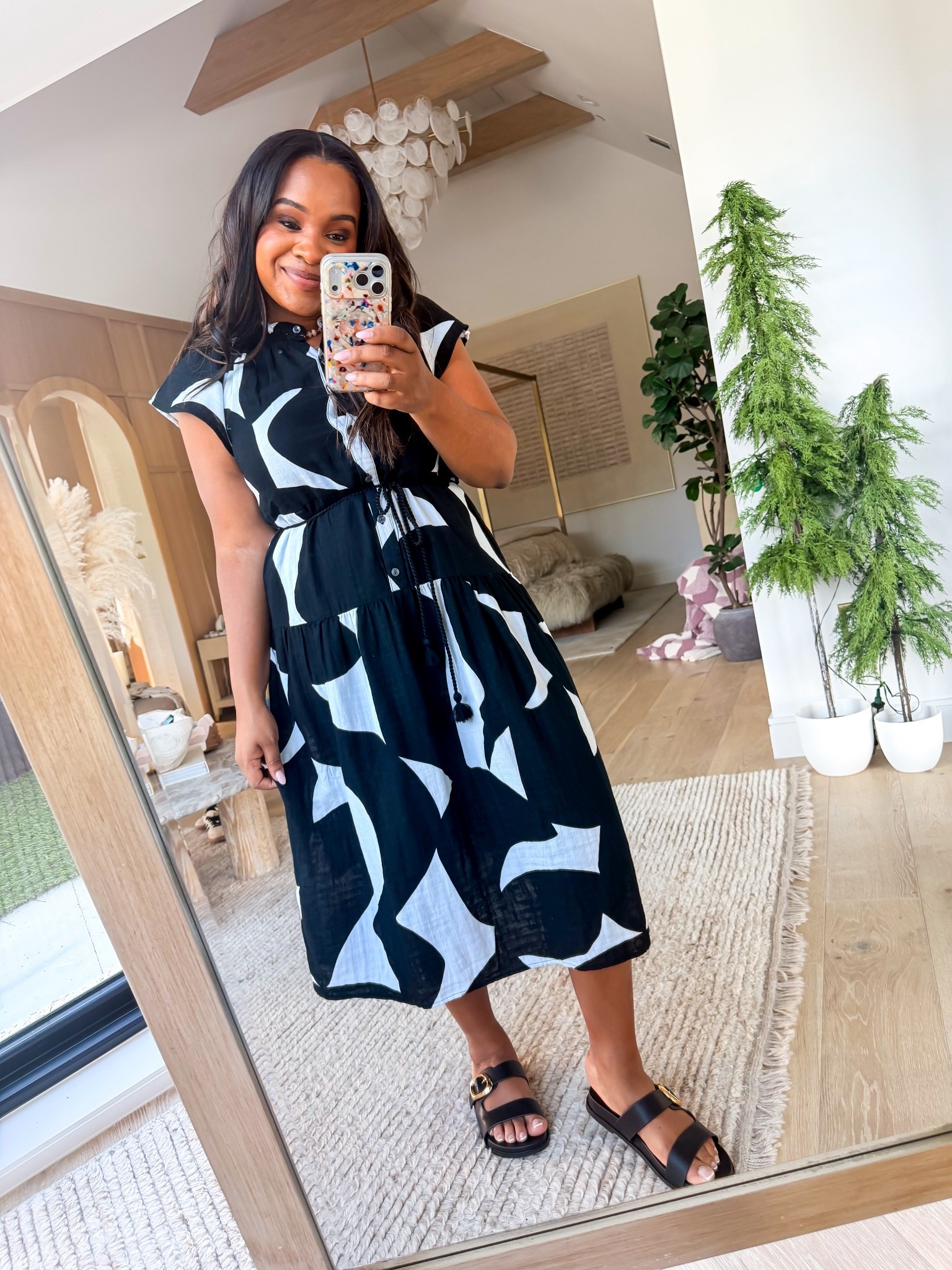 $20 midi dress! I love how the drawstring cinches! I’m in a medium

#LTKMothersDay #LTKMidsize