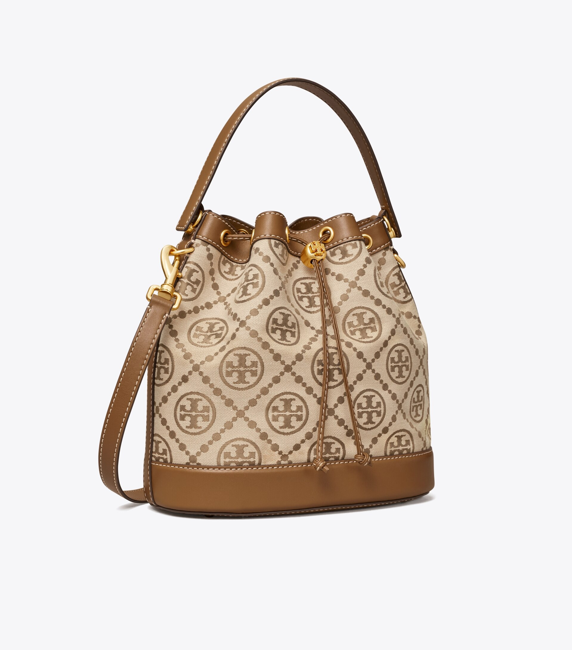 Large T Monogram Bucket Bag | Tory Burch (US)