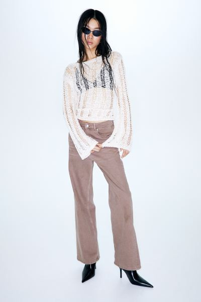 Wide High Jeans | H&M (US + CA)