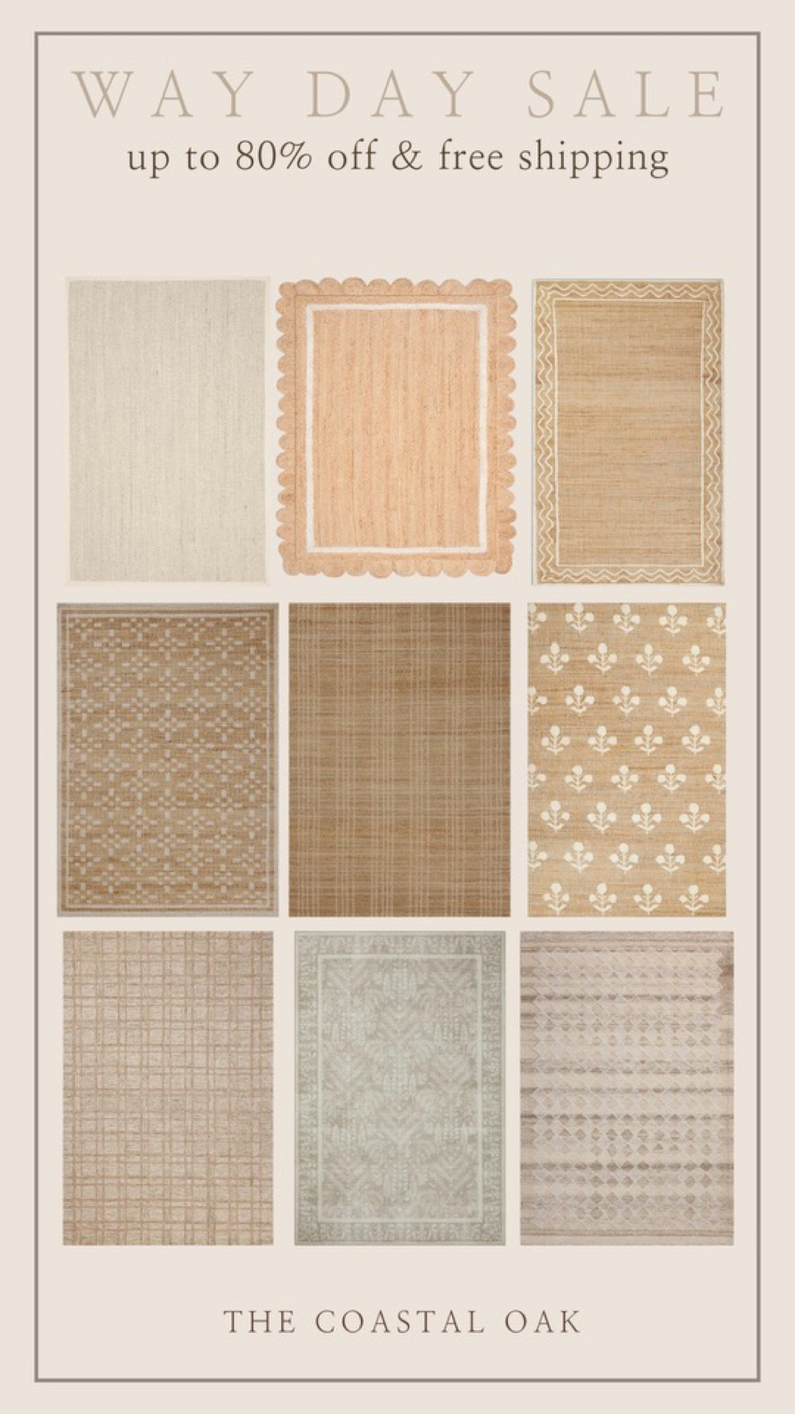 Now is the time to mark your calendars for the Way Day sale that is coming on 10/5! #wayfairpartner Many of these items will be up to 80% off with free shipping and you can shop Way Day in-store and online. It will be the best time to stock up on everything for a refresh, like lights, hardware, bathroom items, furniture and more. #wayfair @wayfair #wayday