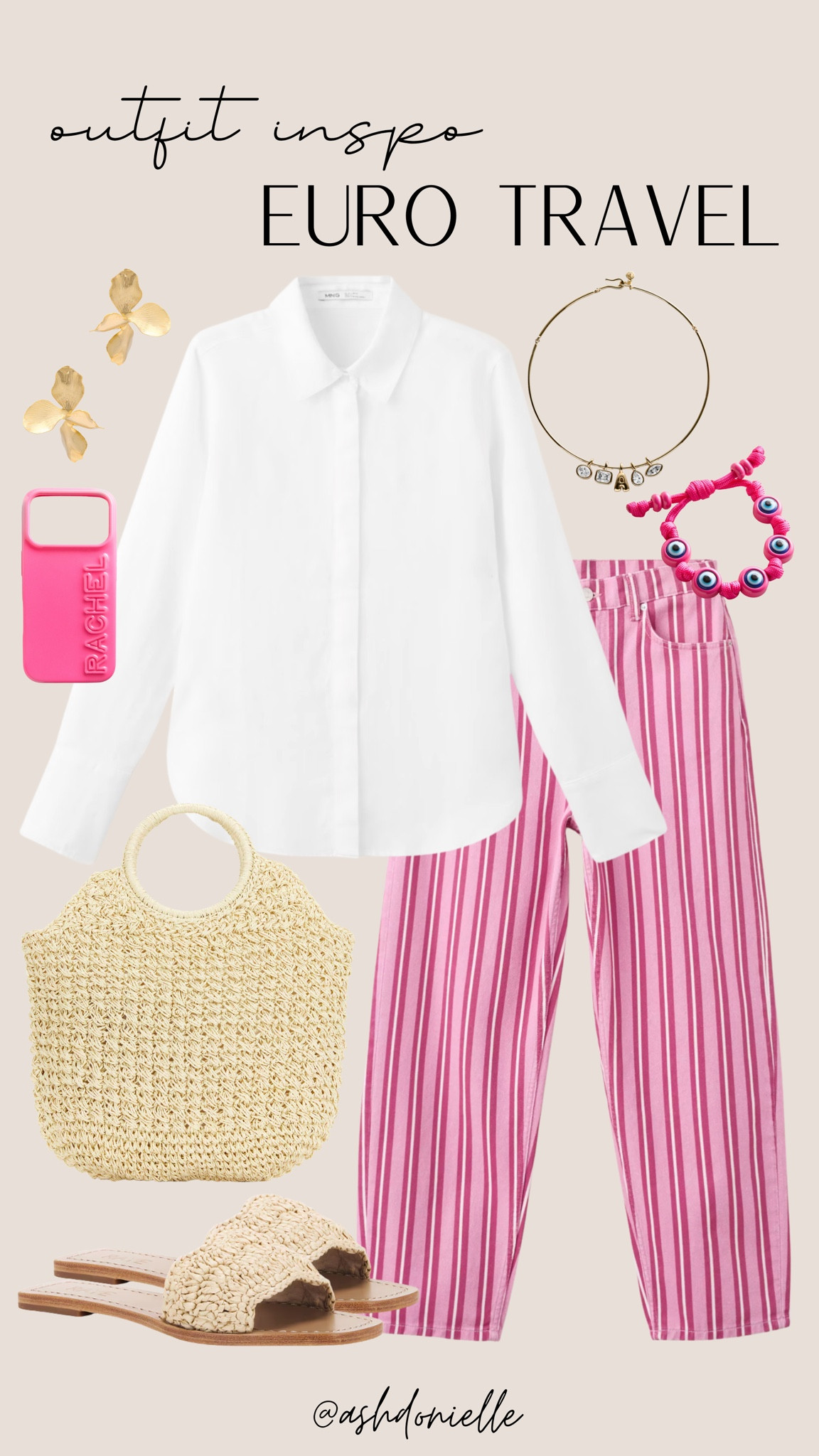 Outfit Inspo: European Travel Look

European vacation outfits
Mediterranean travel style
Coastal chic looks
Linen sets and separates
Sightseeing outfit ideas
Vacation capsule wardrobe
Summer city stroll fashion
Resort wear inspiration
Effortless travel style

#LTKootd #LTKSeasonal #LTKSaleAlert