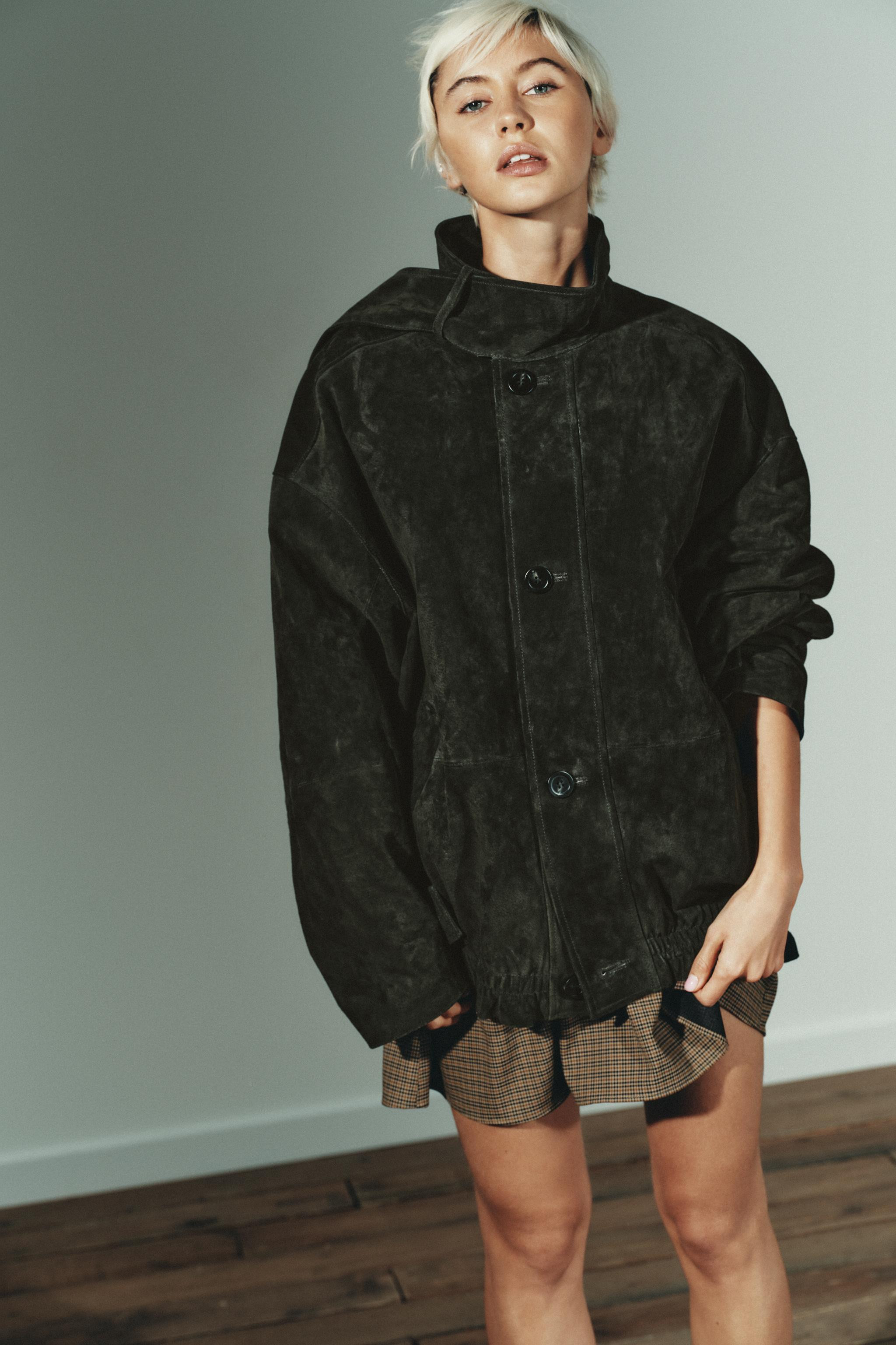 WILDLEDERJACKE 100 % | Zara DE