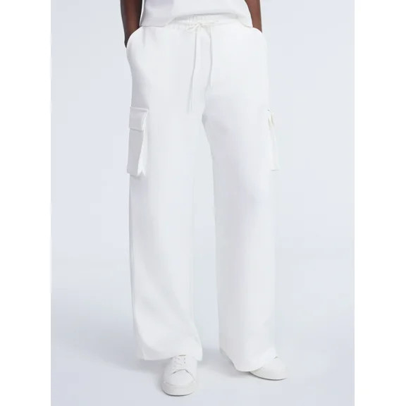 Scoop Women’s and Women’s Plus New Scubaknit Seamed Sweatpants, Regular and Short Lengths, Si... | Walmart (US)