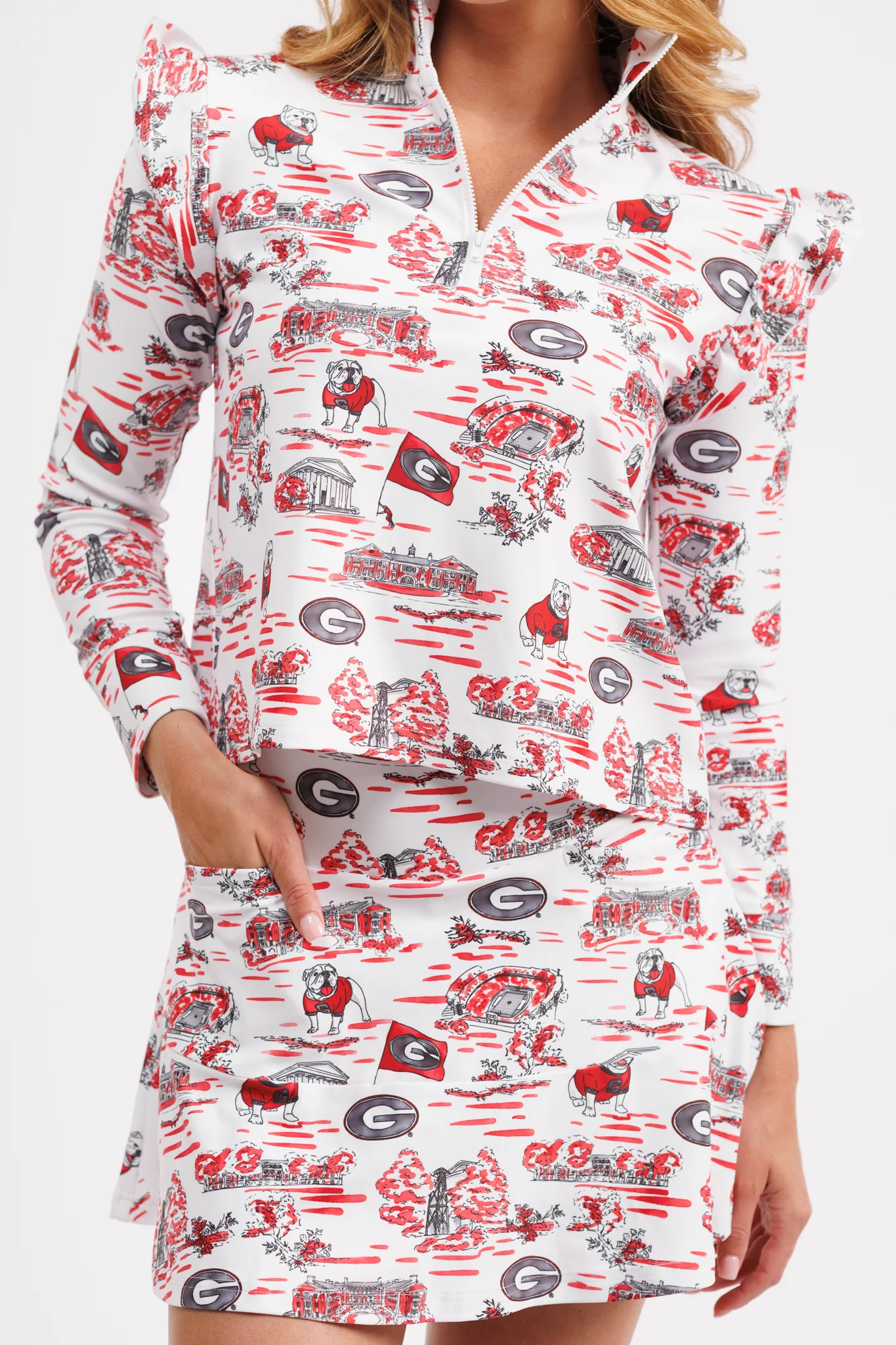 The Molly Skort - Georgia Toile | Smith and Quinn