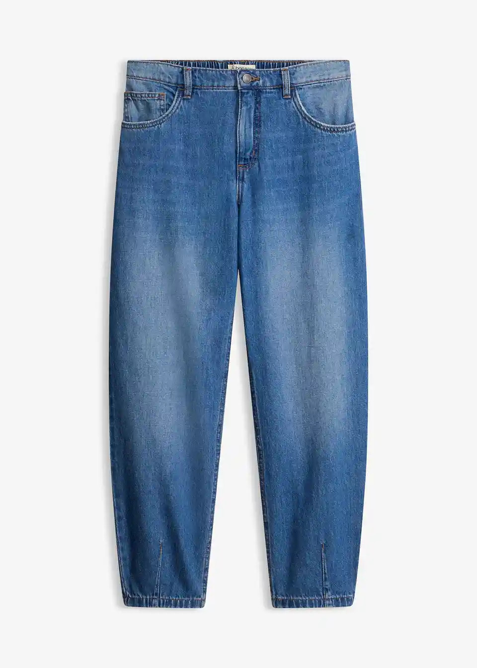 Barrel-Jeans Mid Waist cropped | Bonprix DE