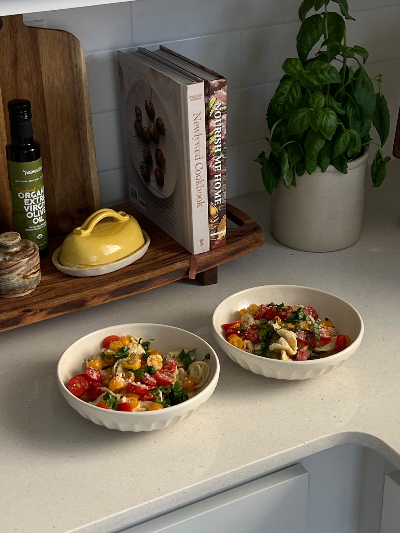 Scalloped pasta dishes 