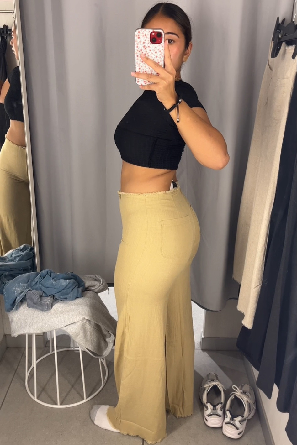 Wearing size 4