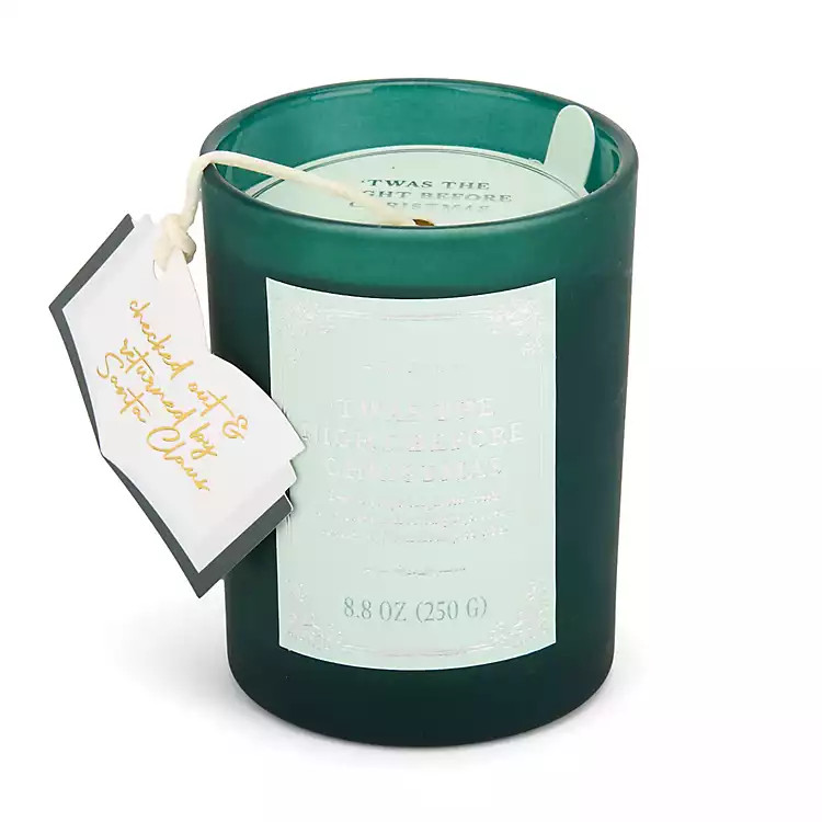 New! Night Before Christmas Book Lover Jar Candle | Kirklands