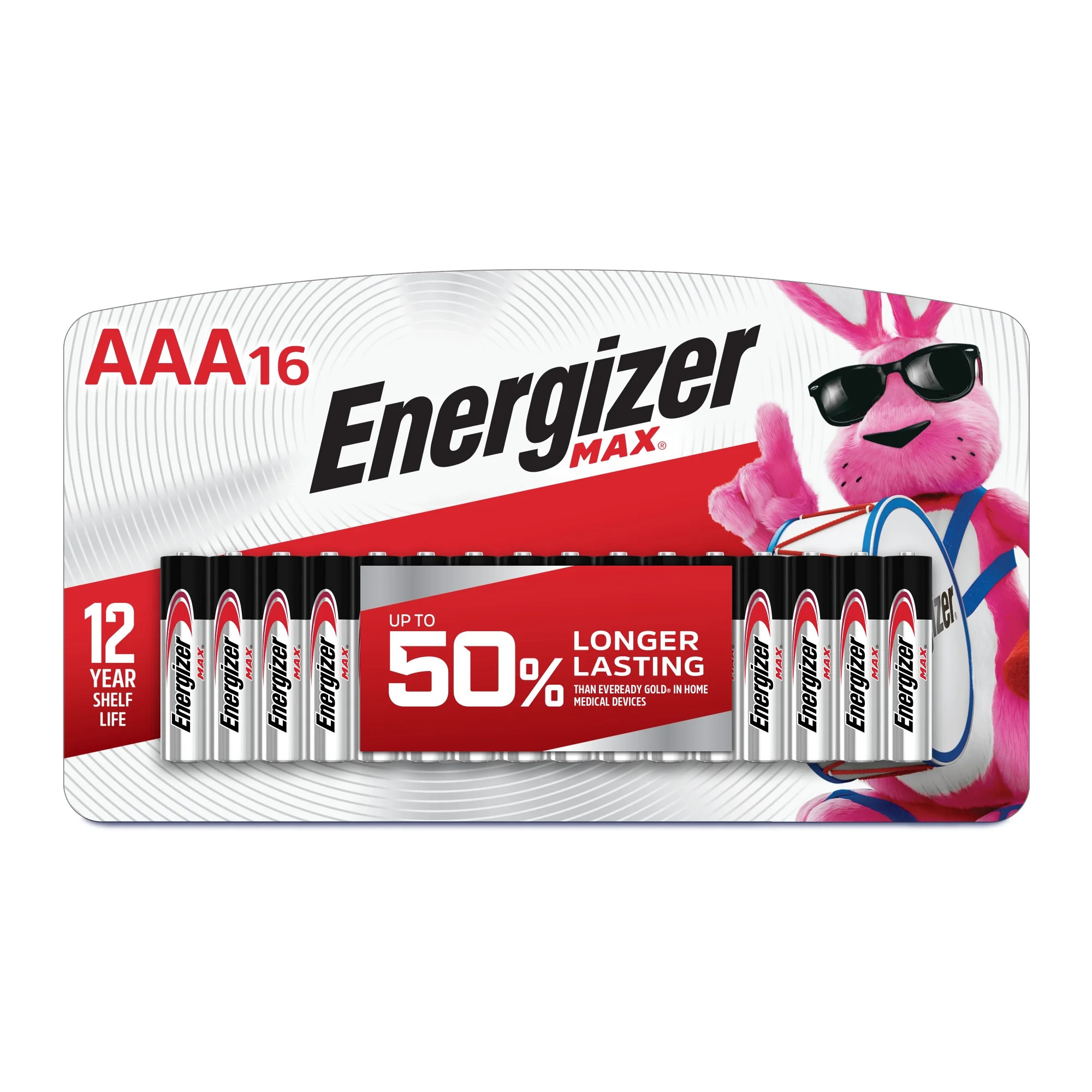 Energizer MAX AAA Batteries (16 Pack), Triple A Alkaline Batteries - Walmart.com | Walmart (US)