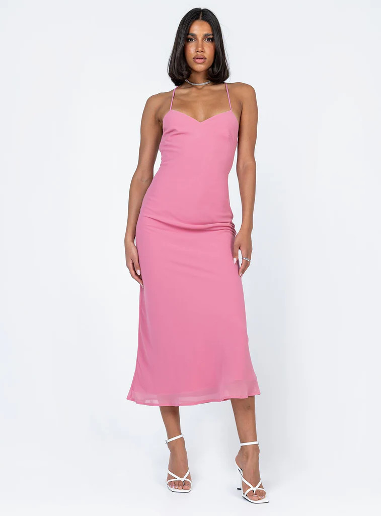 Trudy Maxi Dress Pink | Princess Polly US