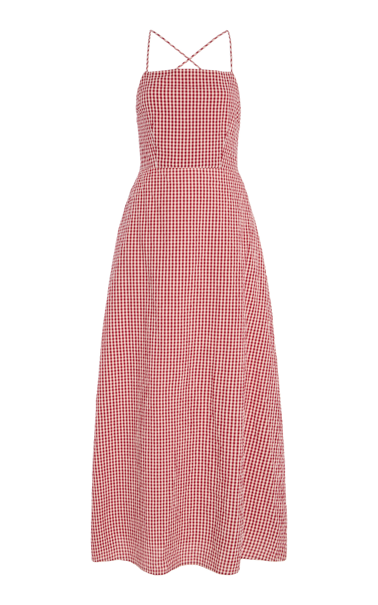 Lori Tie-Back Cotton Maxi Dress | Moda Operandi (Global)