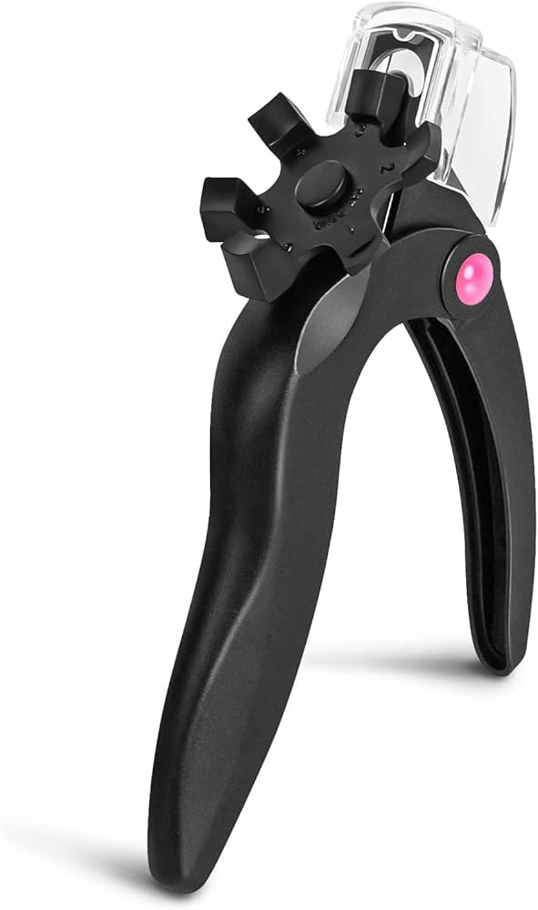 AIRSEE Nail Clippers for Acrylic Nails with Sizer and Catcher Adjustable Nail Tip Cutter with Len... | Amazon (US)