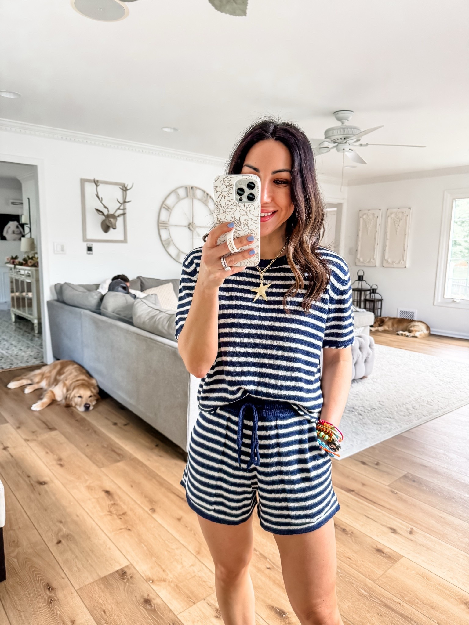 Small top. Small shorts.

#LTKOver40