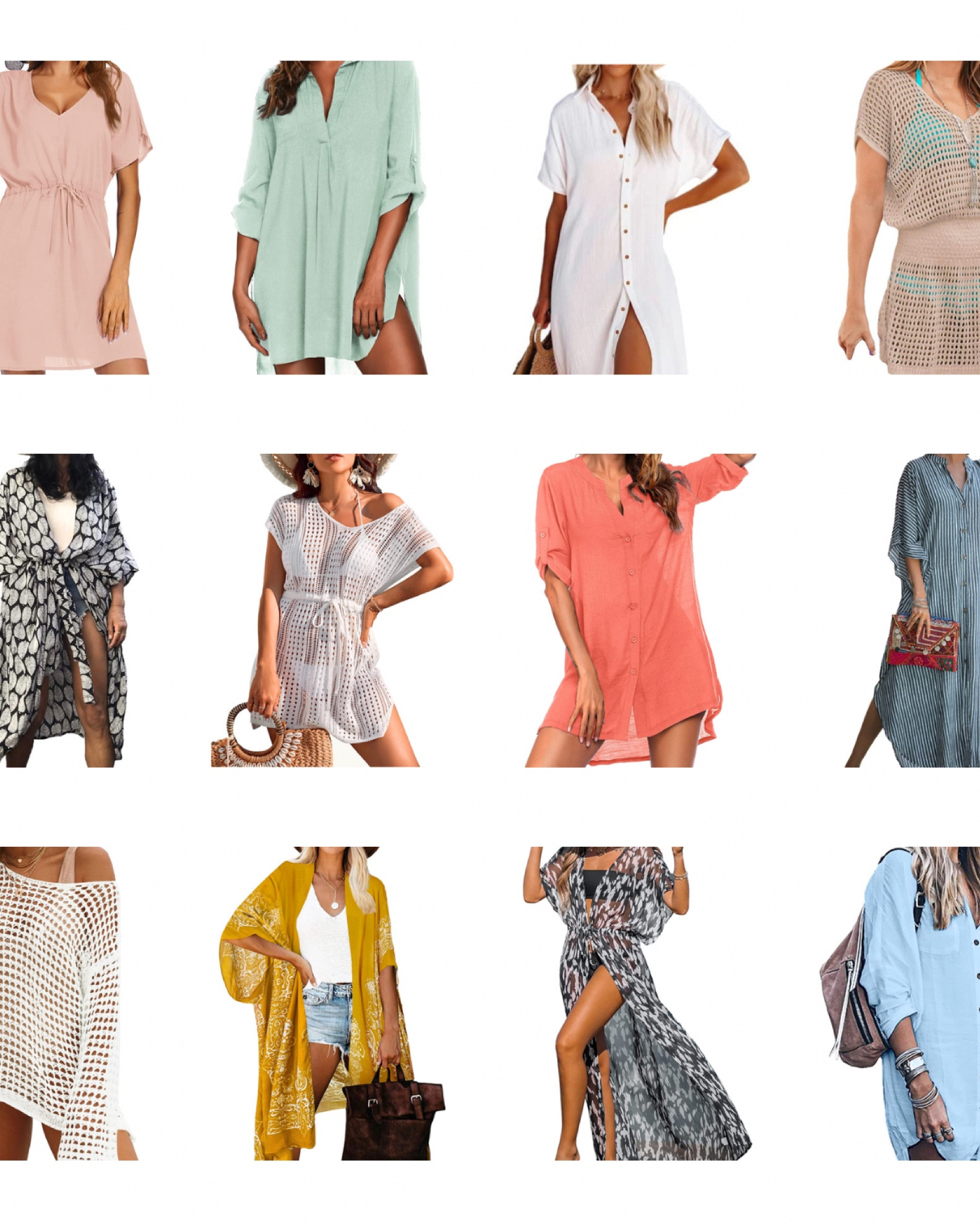 
Beach babes, get ready to make waves with our ultimate collection of stunning swimsuit cover-ups from Amazon! Dive into effortless style and sun-soaked glamour with these must-have pieces that will elevate your beach game to the next level. From breezy kaftans to chic sarongs and everything in between, our handpicked selection offers a variety of trendy designs, vibrant colors, and luxurious fabrics to suit every fashionista's taste. Whether you're lounging by the pool or strolling along the shoreline, these cover-ups will keep you feeling cool, confident, and oh-so-fashionable. Embrace the sun-kissed vibes and create your perfect beach ensemble with our irresistible collection. Dive in and discover your beachside style today!

#LTKswim #LTKSeasonal #LTKtravel