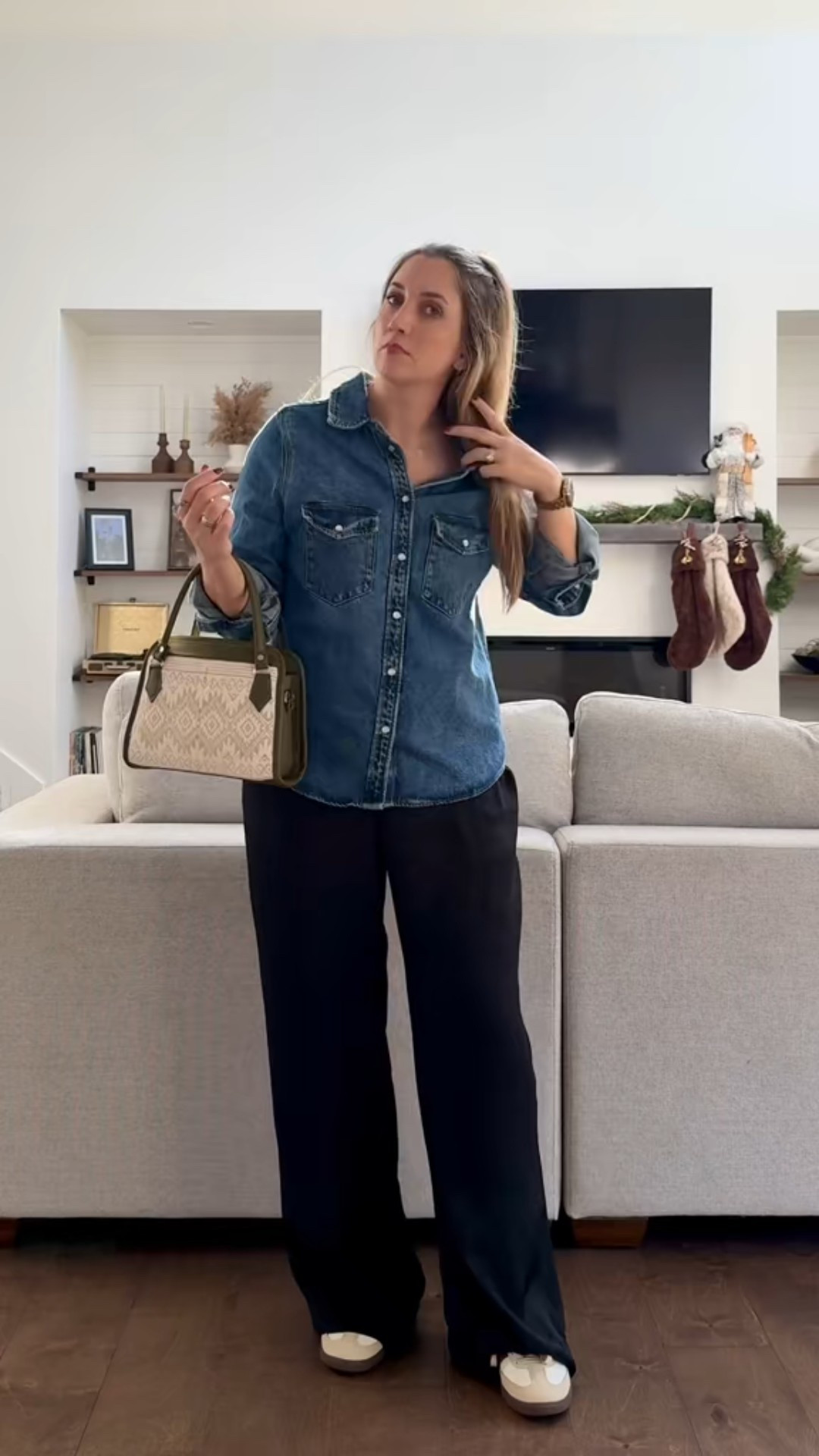 The perfect casual chic outfit for running errands! 

#LTKFindsUnder50 #LTKootd #LTKCyberWeek