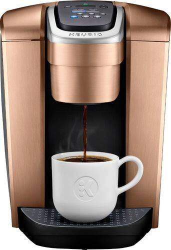 Keurig - K-Elite Single-Serve K-Cup Pod Coffee Maker - Brushed Copper | Best Buy U.S.