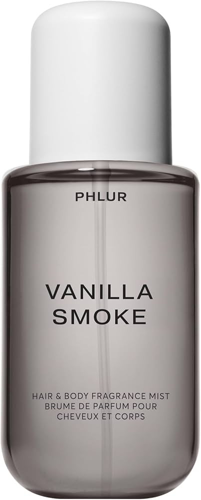 PHLUR Vanilla Smoke Body Mist - Hair and Body Fragrance Mist - Cashmere Vanilla Body Spray with P... | Amazon (US)