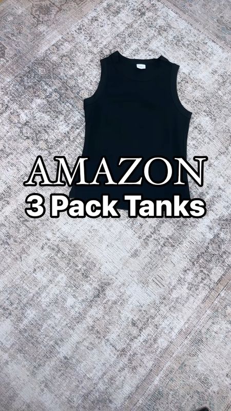 I love this high neck style tank top! The perfect summer basic you can wear by itself or as the perfect layering piece. I sized up to a medium. Currently on sale and available in both two and three packs .

 #FoundItOnAmazon #FoundItOnAmazonFashion #AmazonFashion.


#LTKStyleTip #LTKFindsUnder50 #LTKSaleAlert