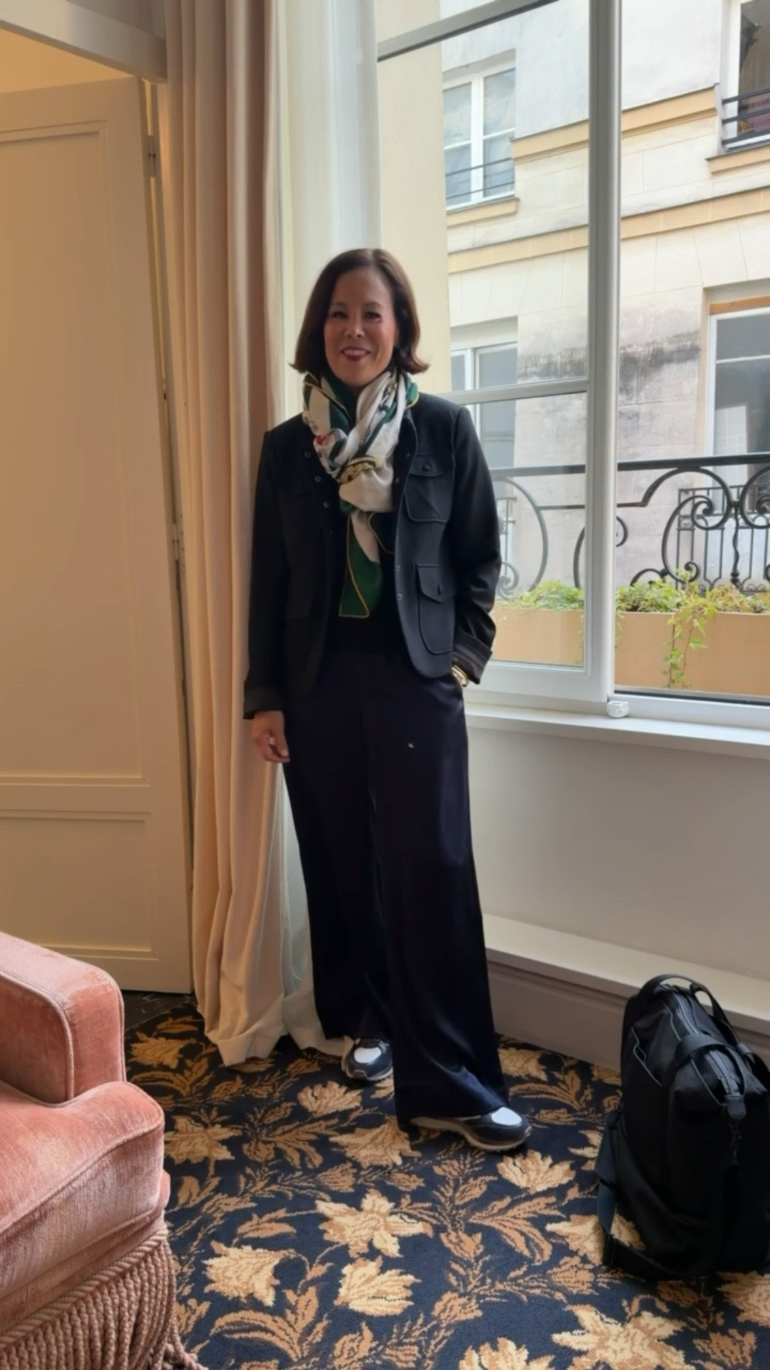 What I wore on the plane to Paris for a travel day!

#LTKootd #LTKTravel