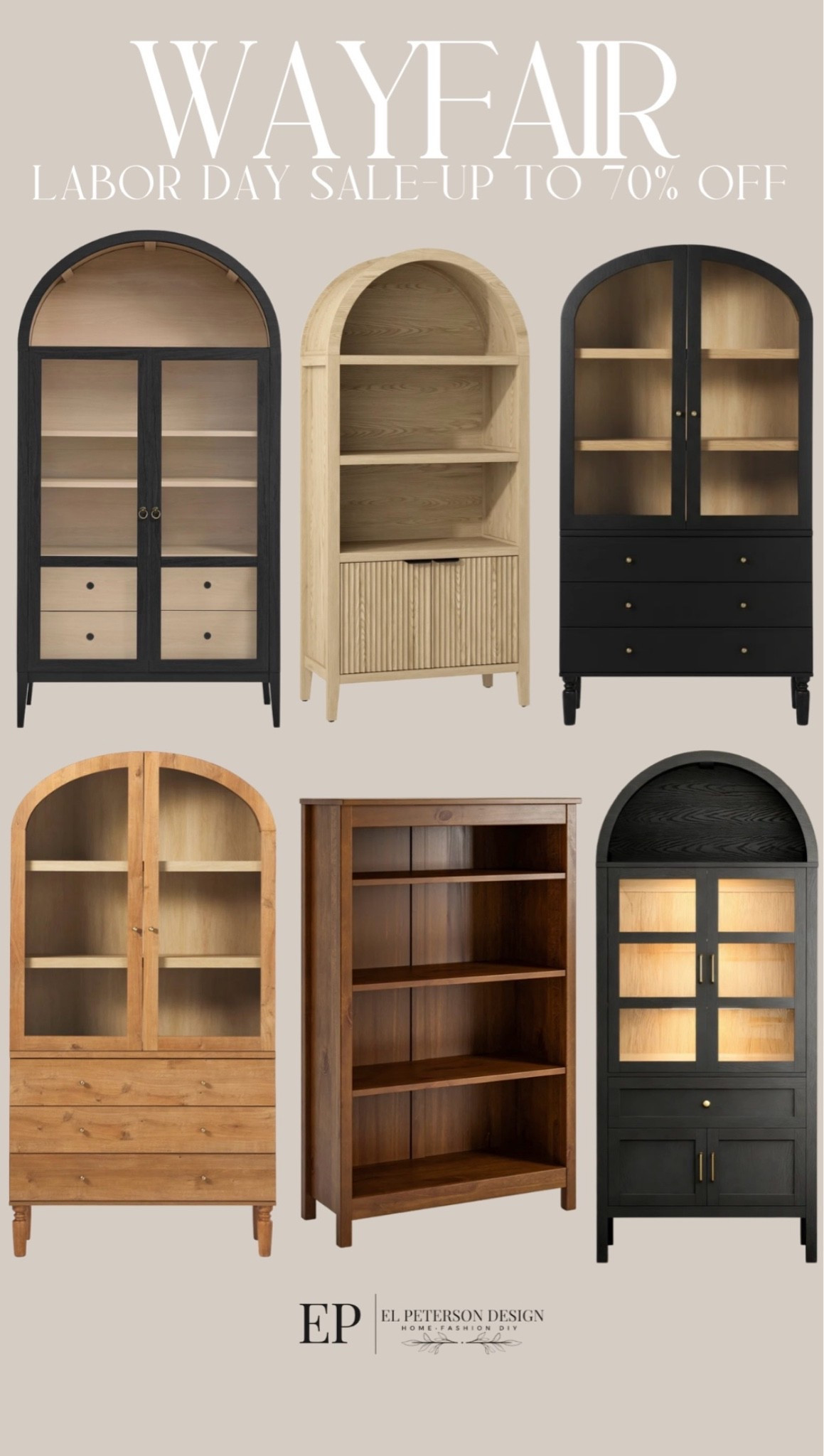 Wayfair 
Labor Day Sale
Tall cabinets

#LTKHome #LTKSaleAlert