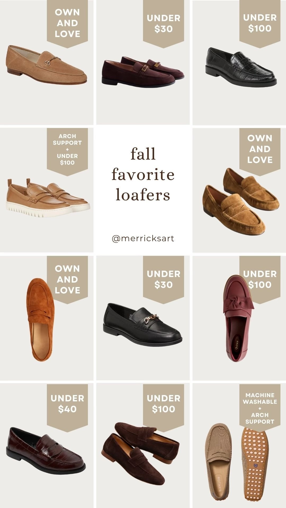A top fall trend: loafers! I’ve rounded up the best of the best for you! xx Merrick 🤎🍂

#LTKSeasonal