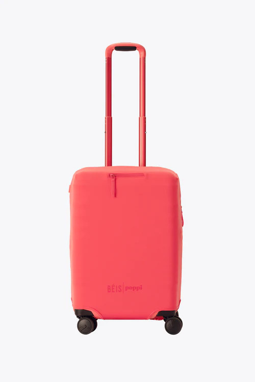 BÉIS x poppi The Carry-On Roller in Glossy Fruit Punch | BEIS