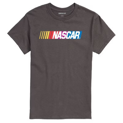Men's NASCAR 1976 Logo Short Sleeve Graphic T-Shirt - Charcoal - Large | Target