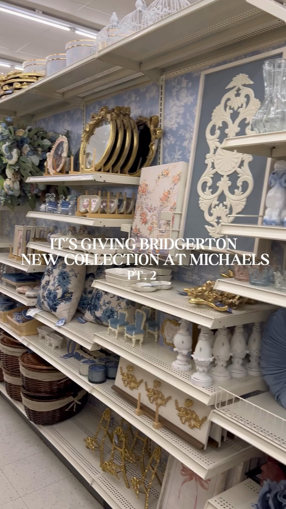 Micheal’s new French manor collection 
#bridgerton 

#LTKStyleTip #LTKVideo #LTKHome
