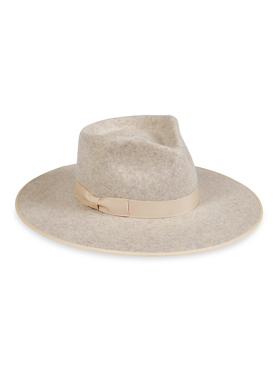 Women's Carlo Speckled Wool Rancher Hat - Speckled Ivory - Size Small | Saks Fifth Avenue