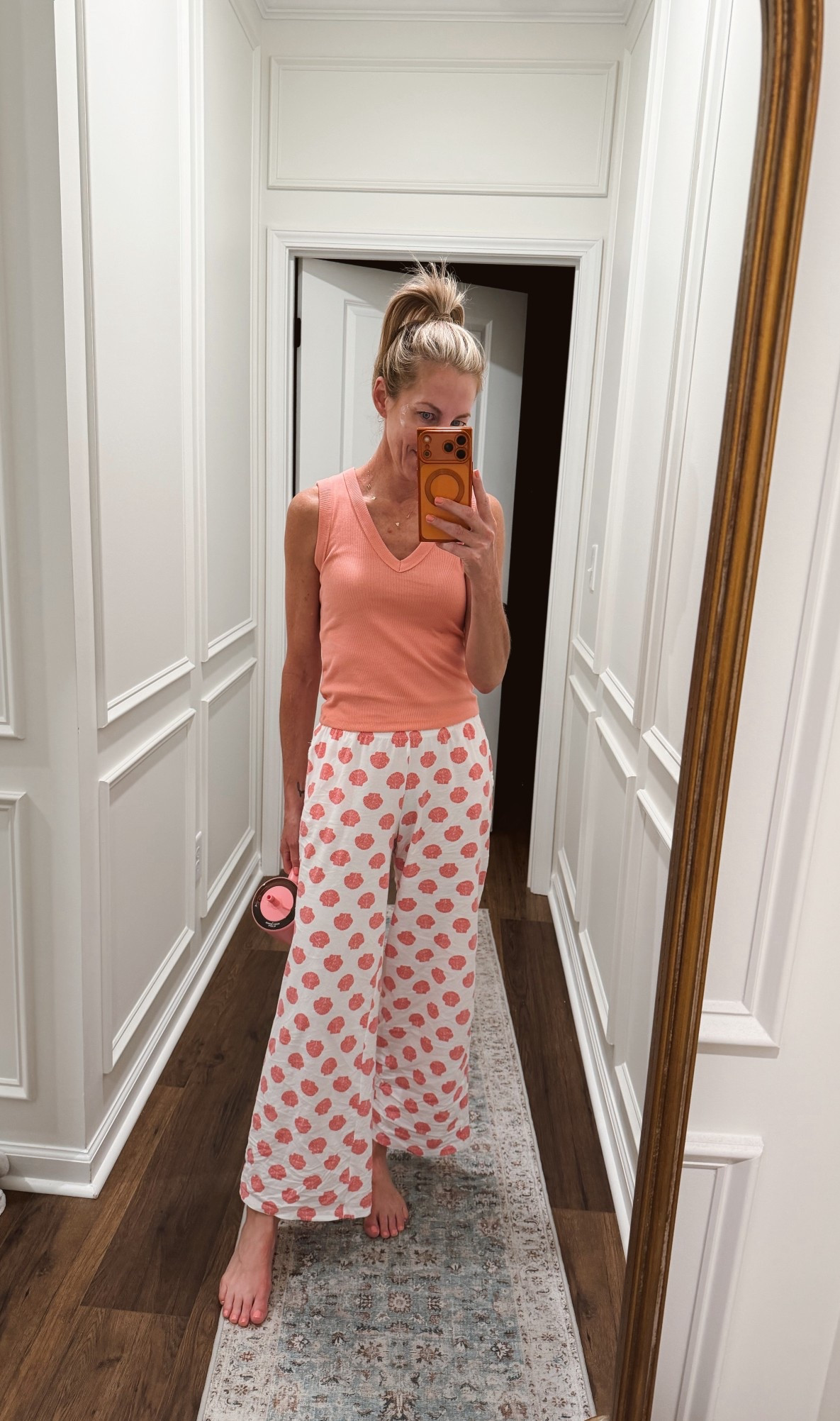 Things I love @oldnavy tanks, @walmart pjs, and my @brumate. 

Pants are from joyspun set. Tank is $8 old navy 

#LTKgrwm #LTKdayinmylife #LTKmomlife