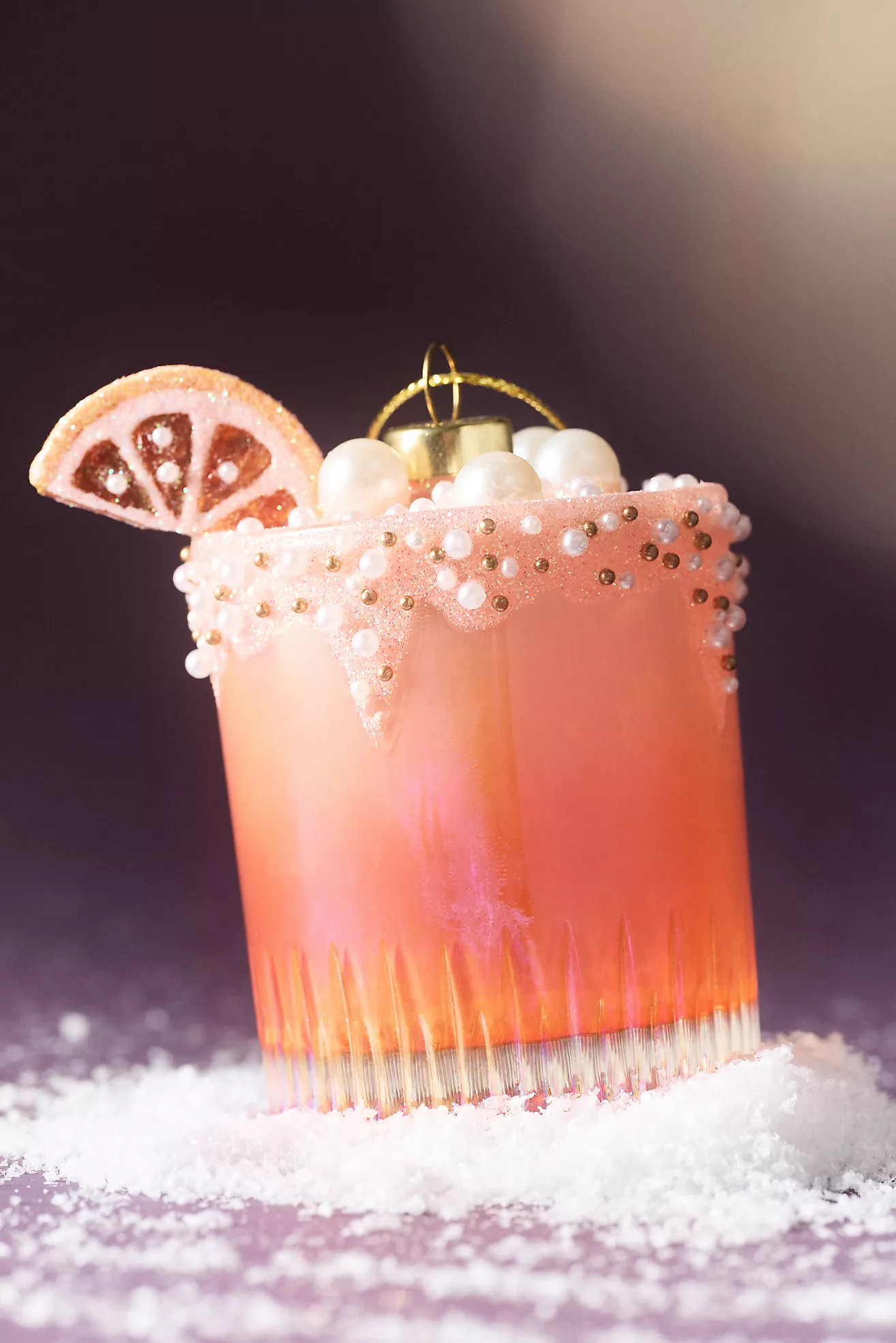 Jeweled Cocktail Glass Ornaments | Anthropologie (US)